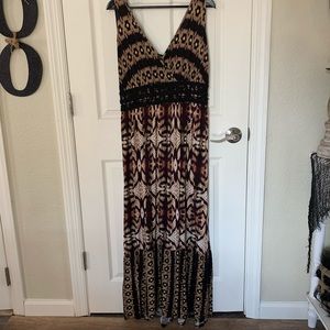 Printed summer a.n.a maxi dress